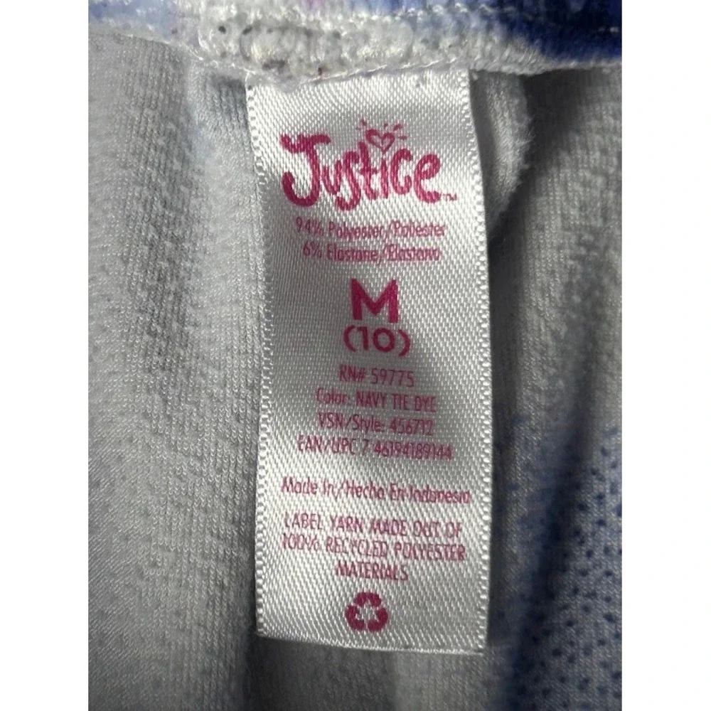 Girl's Justice Tie Dye Pants Sz Medium (10)‎